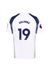 Tottenham Hotspur Dominic Solanke #19 Jalkapallovaatteet Kotipaita 2025-26 Lyhythihainen
